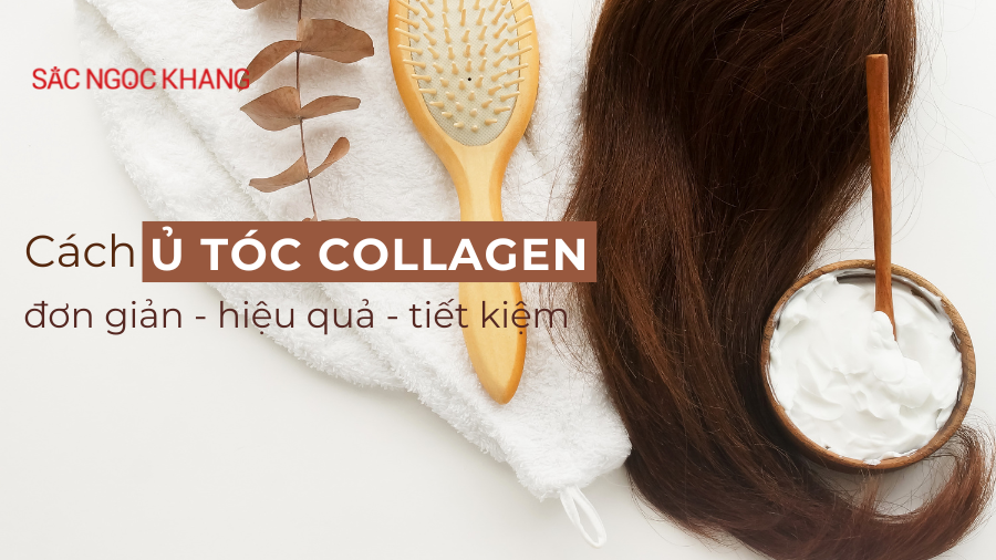 cách ủ tóc Collagen tại nhà
