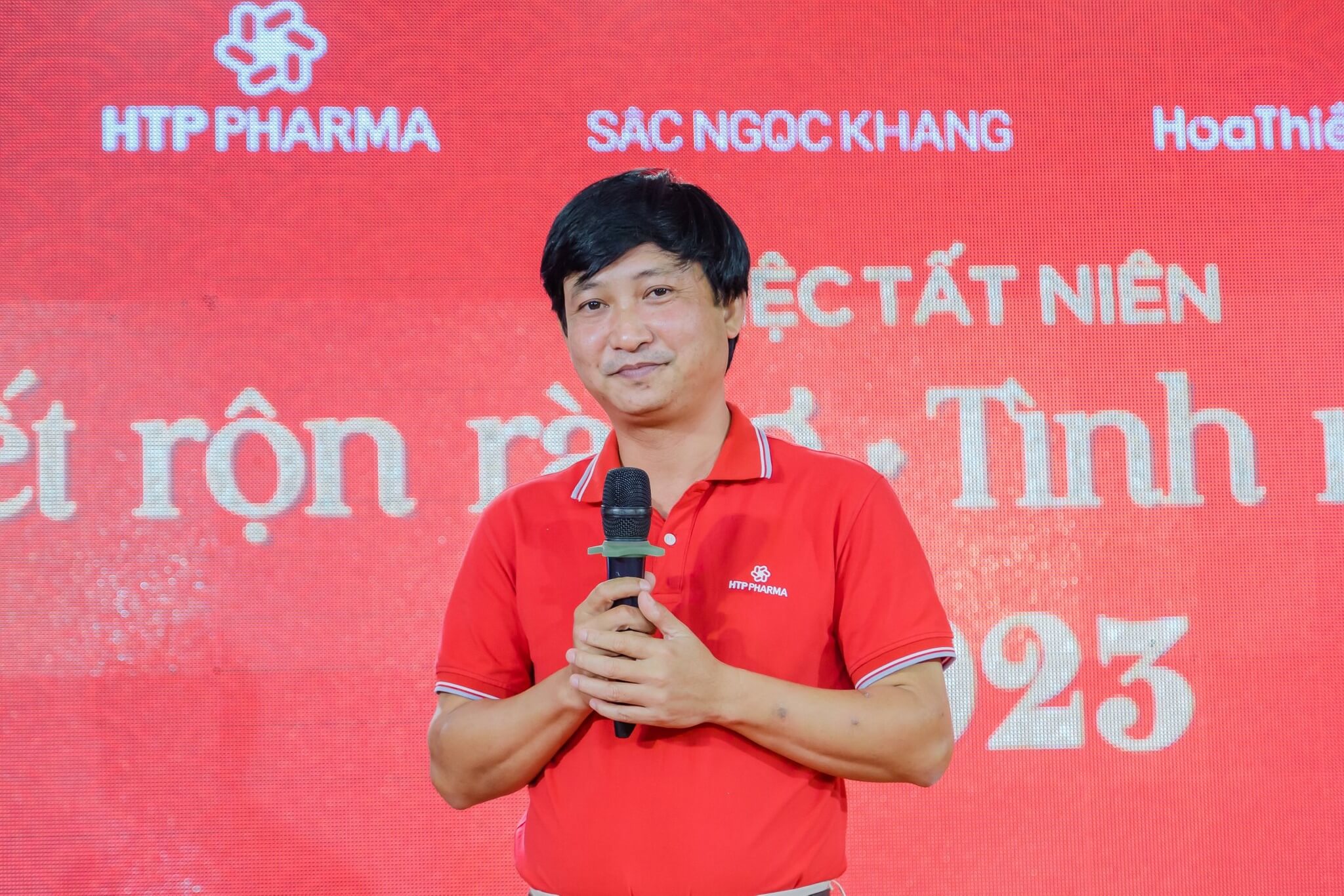 Anh Lê Trung Nam - Chủ tịch HĐQT chia sẻ tại buổi Tiệc tất niên