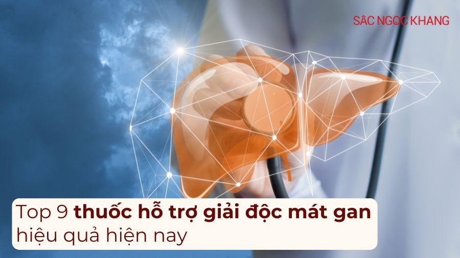 Top 9 thuốc hỗ trợ mát gan giải độc hiệu quả hiện nay