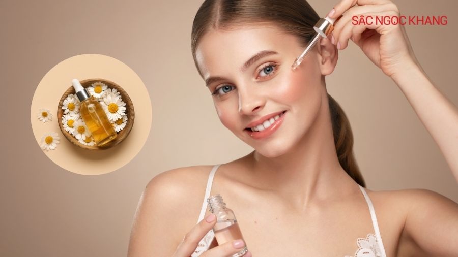 Cúc La Mã có khả năng làm dịu da, giảm kích ứng và mẩn