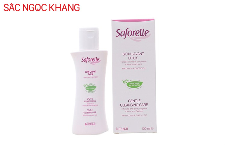 Dung dịch vệ sinh phụ nữ Saforelle Gentle Cleansing Care