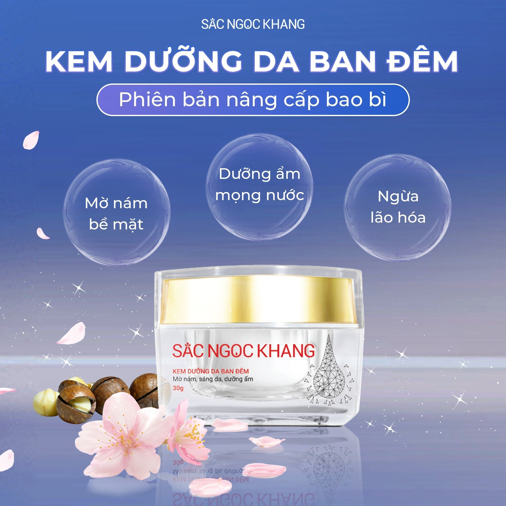 Kem Dưỡng Da Ban Đêm Sắc Ngọc Khang