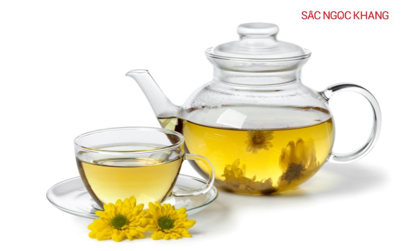 Trà hoa cúc có lợi cho sức khỏe