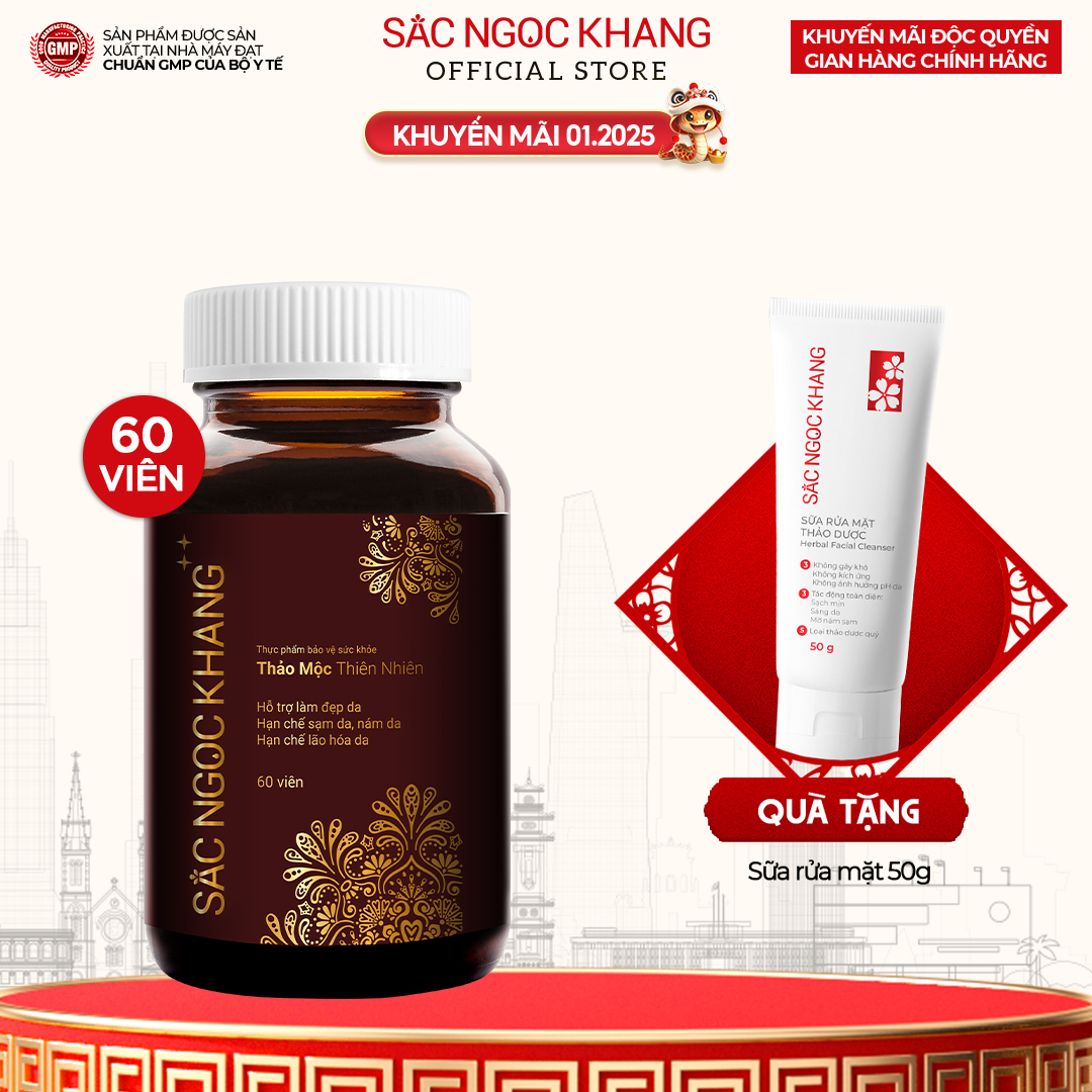 Viên Uống Sắc Ngọc Khang ++ 60 viên