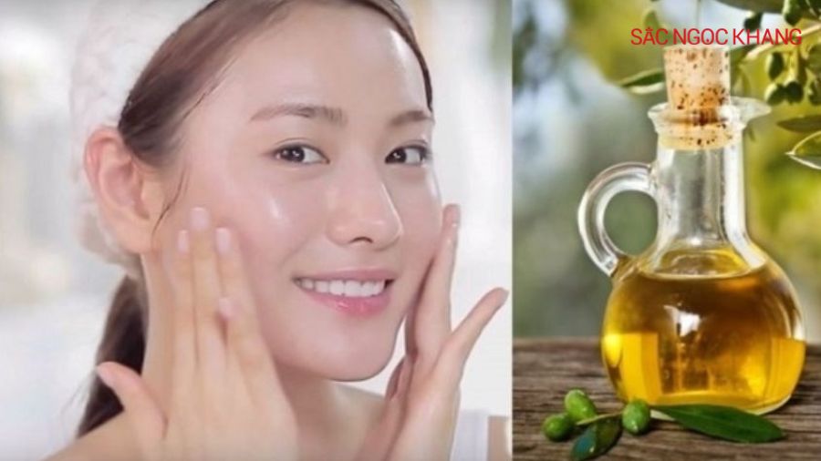 Dầu oliu Làm tan lớp trang điểm, bụi bẩn, và dầu thừa mà không làm khô da.
