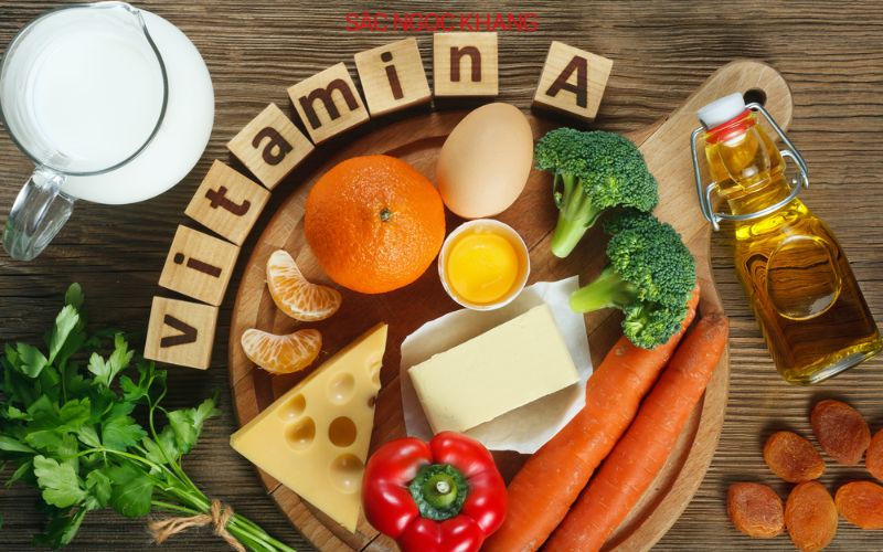 Do khô do thiếu Vitamin A