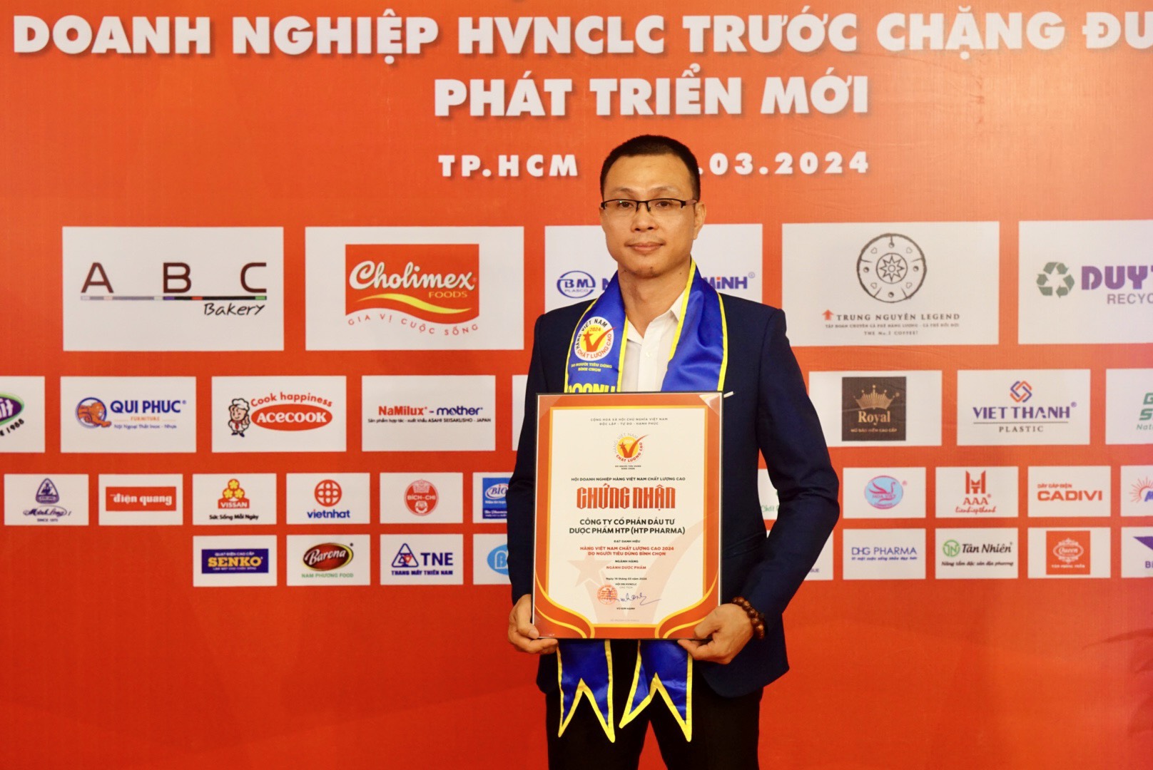 HTP nhận danh hiệu hàng Việt Nam chất lượng cao