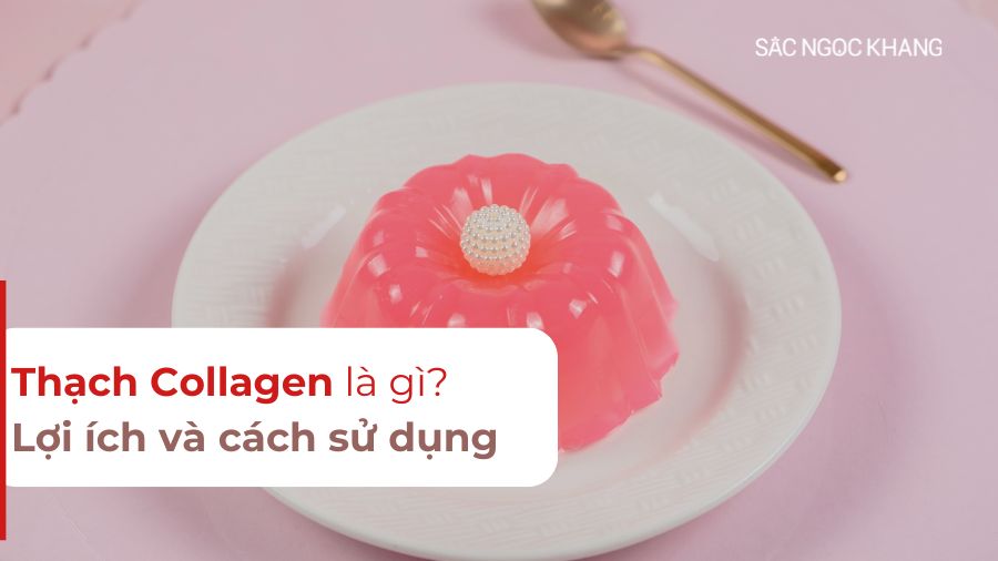 Thạch collagen - Món ăn vặt bổ dưỡng cho làn da