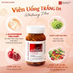 Viên uống Trắng Da Glutathione