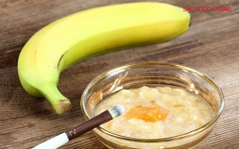 Mặt nạ chuối và mật ong