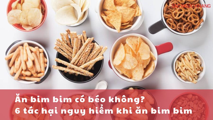 Ăn bim bim có béo không
