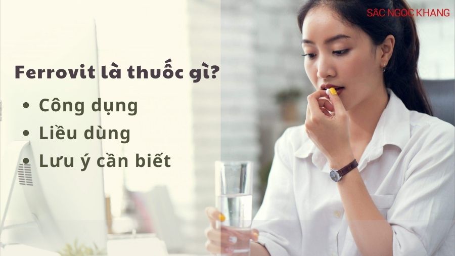 ferrovit là thuốc gì