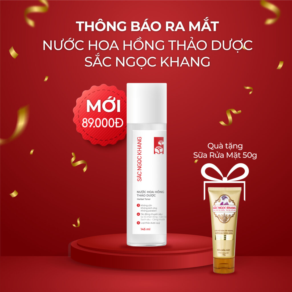Nước Hoa Hồng Thảo Dược