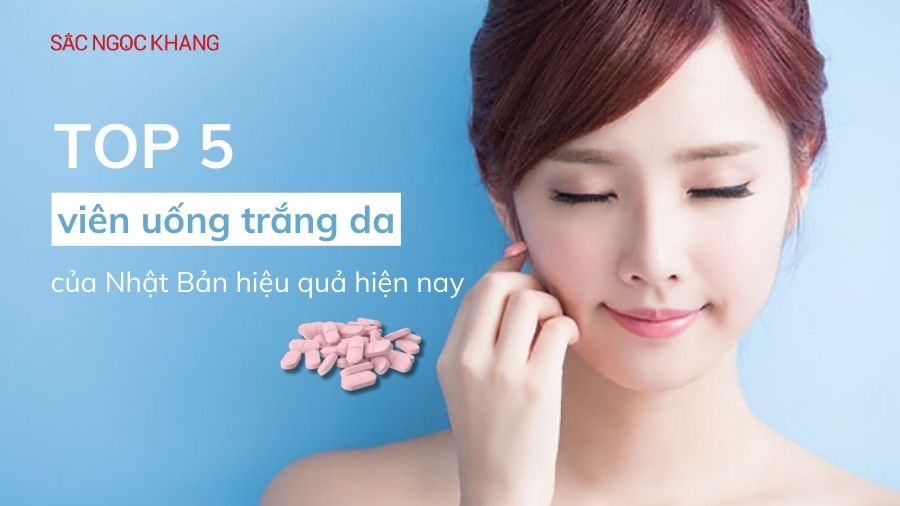Viên uống trắng da của Nhật