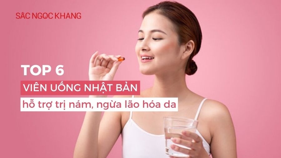 Viên uống hỗ trợ trị nám của Nhật