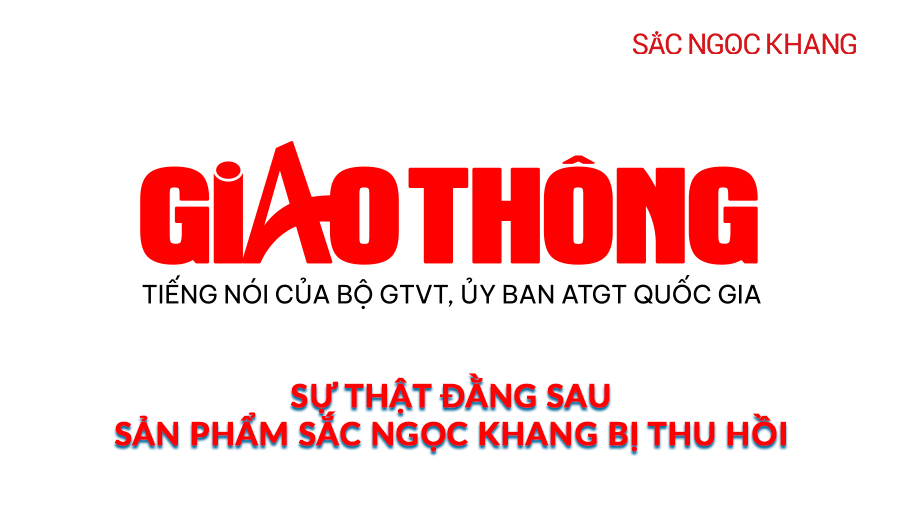 sắc ngọc khang bị thu hồi