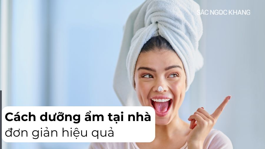 Cách dưỡng ẩm cho da khô tại nhà đơn giản hiệu quả