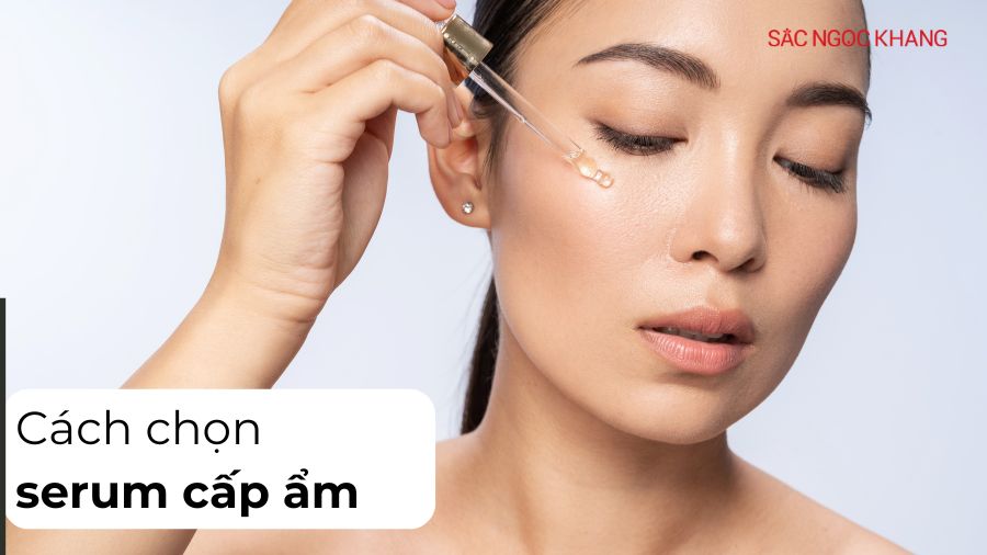 Serum cấp ẩm: Bí quyết giải cứu làn da khô ráp