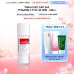 Serum Vitamin C Sắc Ngọc Khang 30ml - Tinh chất dưỡng trắng da diệu kỳ, mờ thâm nám, tàn nhang