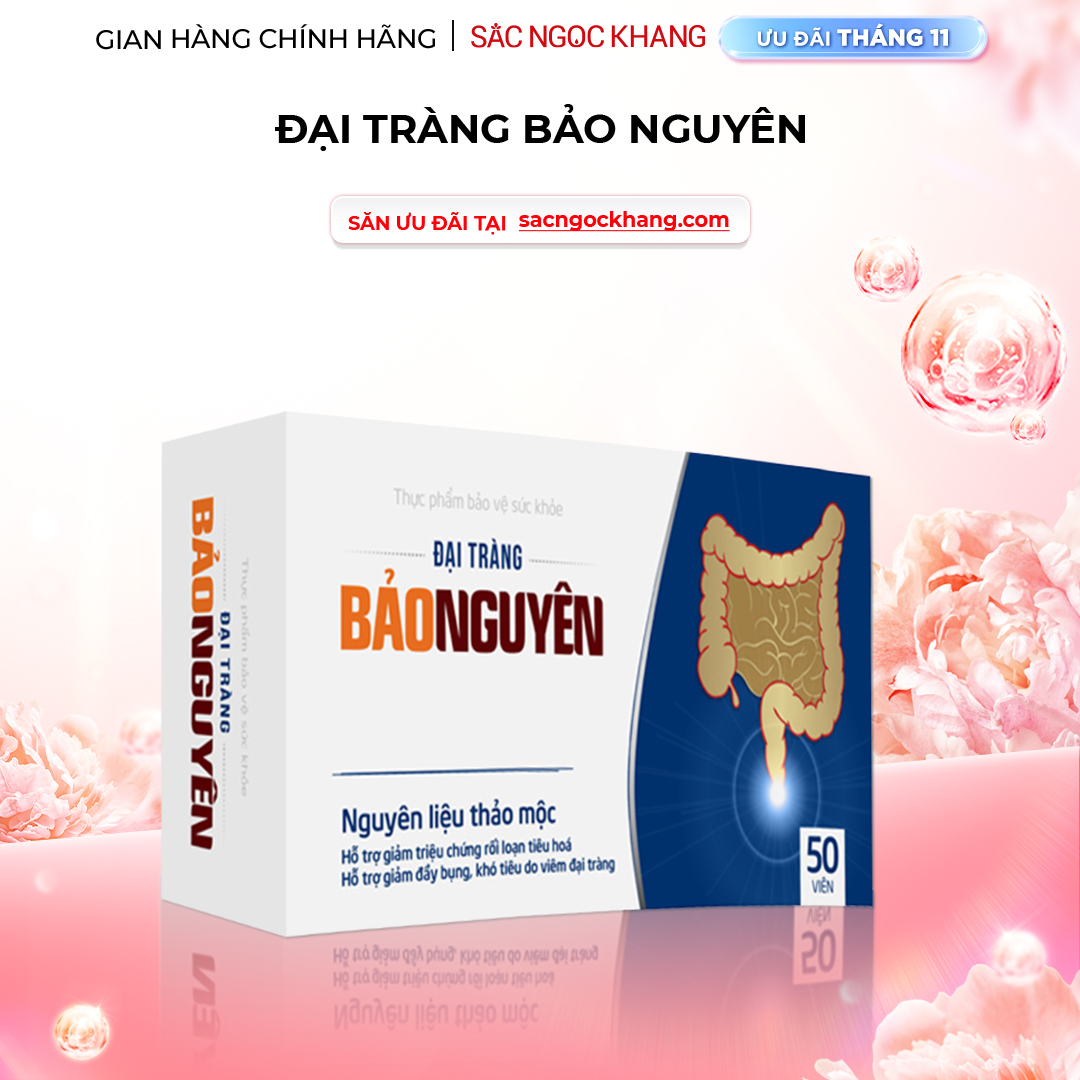 1729597724741176280 Viên uống Đại Tràng Bảo Nguyên (Hộp 50 viên) - Ảnh 1
