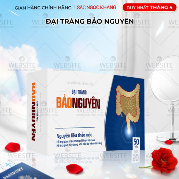 Viên uống Đại Tràng Bảo Nguyên (Hộp 50 viên)