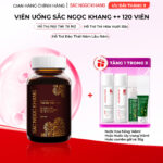 Viên Uống Mờ Nám, Hạn Chế Lão Hóa, Khỏe Đẹp Da Sắc Ngọc Khang ++ 120v