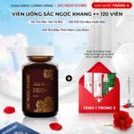 Viên Uống Mờ Nám, Hạn Chế Lão Hóa, Khỏe Đẹp Da Sắc Ngọc Khang ++ 120v