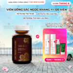 Viên Uống Mờ Nám, Hạn Chế Lão Hóa, Khỏe Đẹp Da Sắc Ngọc Khang ++ 120v