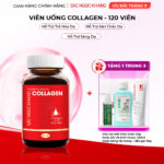 Viên Uống Collagen Dipeptide Hỗ Trợ Mờ Nếp Nhăn, Dưỡng Da Ẩm Mịn Sắc Ngọc Khang 120 viên