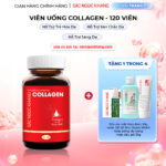 Viên Uống Collagen Dipeptide Hỗ Trợ Mờ Nếp Nhăn, Dưỡng Da Ẩm Mịn Sắc Ngọc Khang 120 viên