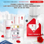 Combo 7 Sản Phẩm Chăm Sóc Da Toàn Diện Chuyên Sâu Sắc Ngọc Khang (Nước Tẩy Trang Thảo Dược, Sữa Rửa Mặt Thảo Dược, Nước Hoa Hồng Thảo Dược, Serum Siêu Dưỡng Trắng Vitamin C, Kem Dưỡng Da 5 In 1, Kem Dưỡng Ban Đêm, Kem Chống Nắng)