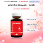 Viên Uống Collagen Dipeptide Mờ Nếp Nhăn - Dưỡng Ẩm Mịn Da Sắc Ngọc Khang hộp 60 viên