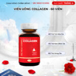 Viên Uống Collagen Dipeptide Mờ Nếp Nhăn - Dưỡng Ẩm Mịn Da Sắc Ngọc Khang hộp 60 viên