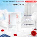 Mặt Nạ Sợi Tre Trắng Mịn Da Sắc Ngọc Khang (1 miếng/25g)