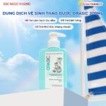 Dung Dịch Vệ Sinh Thảo Dược Orasic Dưỡng Hồng Sắc Ngọc Khang (Herbal Intimate Wash) 200ml