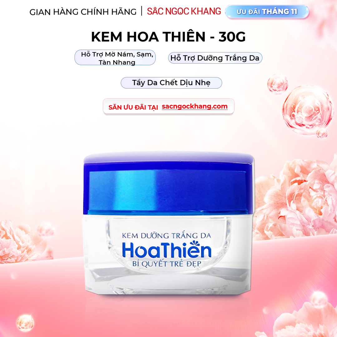 1729650545973300184 Kem dưỡng trắng da Hoa Thiên 30g - Ảnh 1