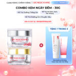 Combo Dưỡng Da Ngày Và Đêm Sắc Ngọc Khang (Kem Dưỡng Da Ban Đêm 30g và Kem Dưỡng Da Ban Ngày 5in1 30g, tặng Sữa rửa mặt 100g hoặc sữa dưỡng thể 50g)
