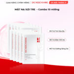 Set 10 Mặt Nạ sợi tre dưỡng trắng mịn da Sắc Ngọc Khang 25g/miếng