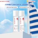 Combo Nước hoa hồng thảo dược Sắc Ngọc Khang 145ml + Nước tẩy trang thảo dược Sắc Ngọc Khang 145ml