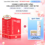 Combo 2 Nước Uống Collagen Dipeptide Mờ Nếp Nhăn - Dưỡng Ẩm Mịn Sắc Ngọc Khang- Liệu trình 2 tháng