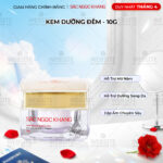 Kem Dưỡng Da Ban Đêm Sắc Ngọc Khang 10g - Dưỡng ẩm, mờ nám sạm, tàn nhang