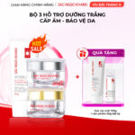 Combo Kem Mờ Nám, Nâng Tông, Bảo Vệ Da Sắc Ngọc Khang (Kem Ngày 30g + Kem Đêm 30g + Kem Chống Nắng SA MẠC)