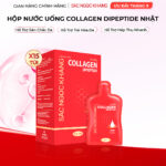 Nước Uống Collagen Dipeptide Mờ Nếp Nhăn - Dưỡng Ẩm Mịn Da Sắc Ngọc Khang (Hộp 15 túi x 20 ml)