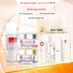 Bộ Kem Dưỡng Ngày/Đêm + Serum Trắng Bật Tông Sắc Ngọc Khang (Serum Vitamin C 30ml + Kem Ngày 30g + Kem Đêm 30g)