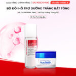 Combo Dưỡng Trắng Da gồm Kem Hoa Thiên và Serum Vitamin C