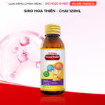 Siro ăn ngon Hoa Thiên chai 120ml giúp bé ăn ngon, hổ trợ phát triển trí não, tăng sức đề kháng của bé