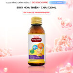 Siro ăn ngon Hoa Thiên chai 120ml giúp bé ăn ngon, hổ trợ phát triển trí não, tăng sức đề kháng của bé