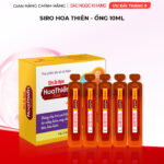 Siro ăn ngon Hoa Thiên Hộp 20 ống 10ml giúp bé ăn ngon, hổ trợ phát triển trí não, tăng sức đề kháng của bé