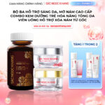Combo Mờ Nám Dưỡng Trắng Cao Cấp Sắc Ngọc Khang: Viên Uống Sắc Ngọc Khang ++, Kem Dưỡng Da Ban Đêm, Kem Dưỡng Da Ban Ngày