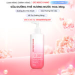 Sữa Dưỡng Thể Nước Hoa Dưỡng Trắng Da Mịn Màng Sắc Ngọc Khang 350g